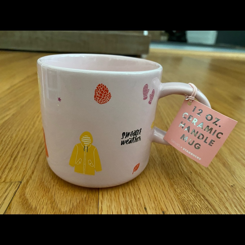 - Starbucks van.do pink fall mug